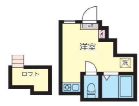 リージェンシー練馬B棟の物件間取画像